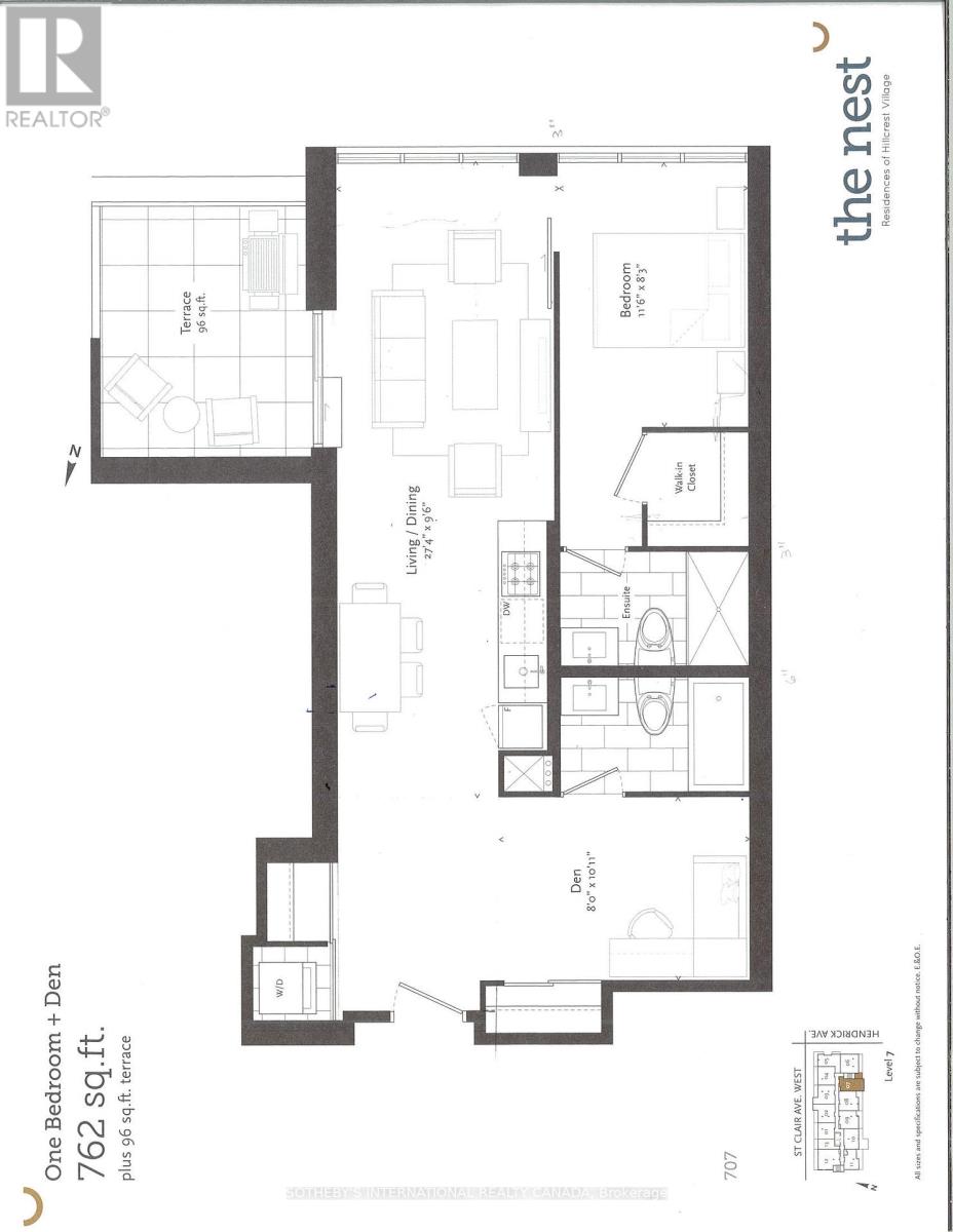 707 - 835 St. Clair Avenue W, Toronto, Ontario  M6C 0A8 - Photo 31 - C12469586