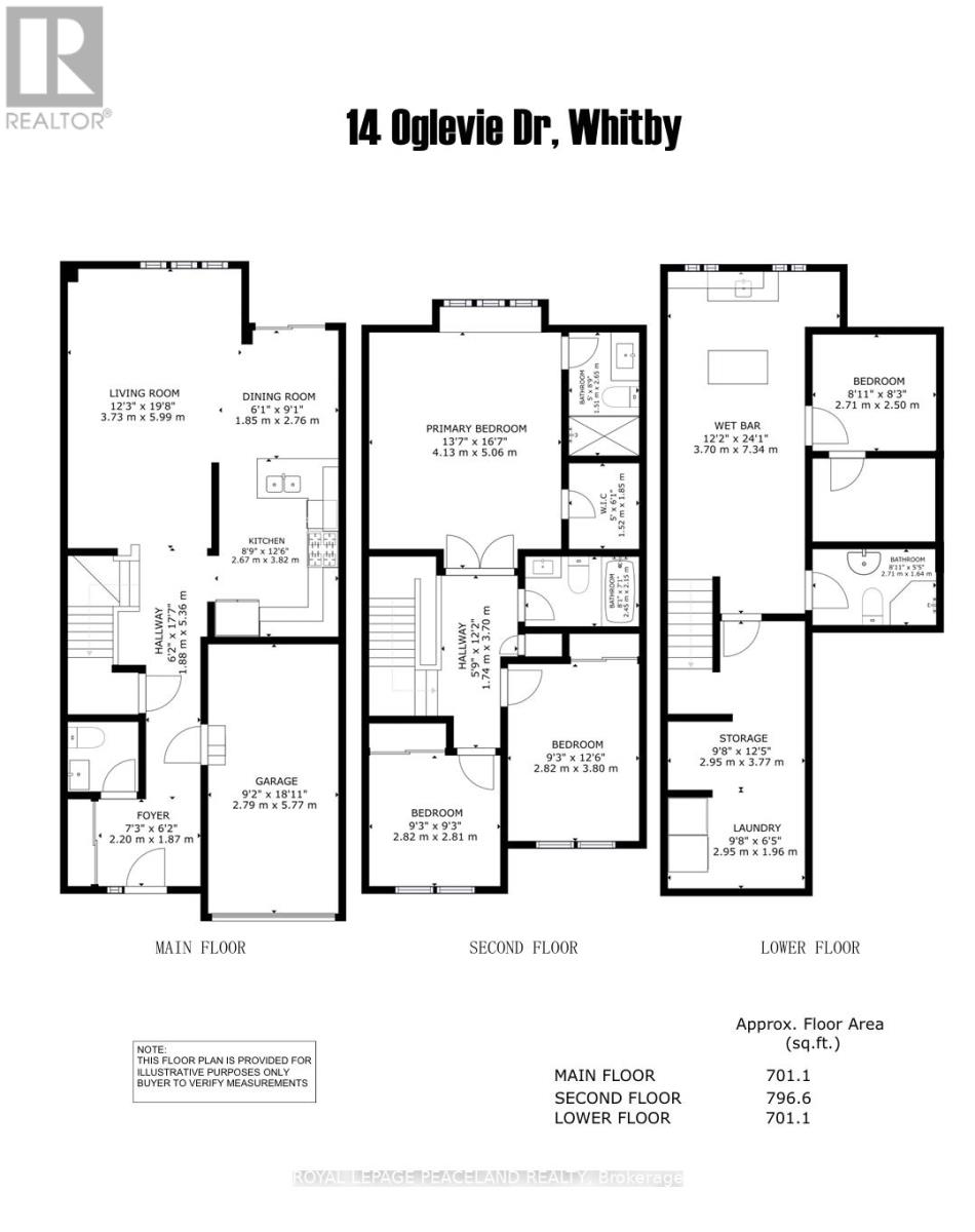 14 OGLEVIE DRIVE, Whitby, Ontario