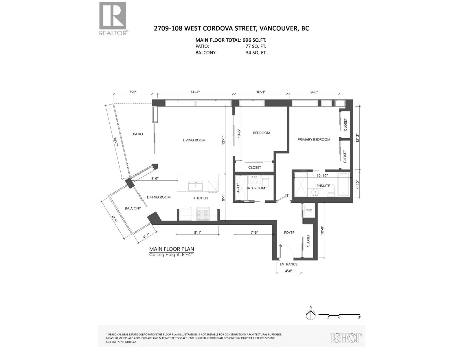 2709 108 W Cordova Street, Vancouver, British Columbia  V6B 0G5 - Photo 39 - R3048922