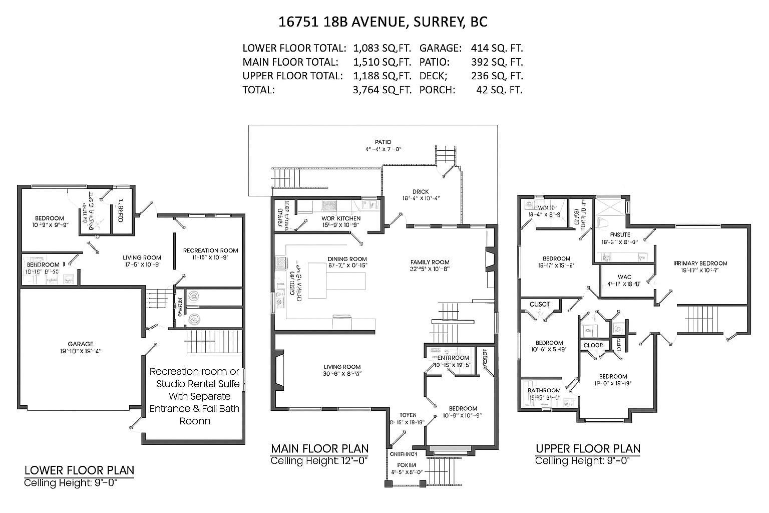 16751 18b Avenue, Surrey, British Columbia  V3Z 1A2 - Photo 6 - R3052046