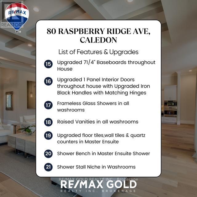 80 Raspberry Ridge Avenue, Caledon, Ontario  L7C 4N2 - Photo 47 - W12469982