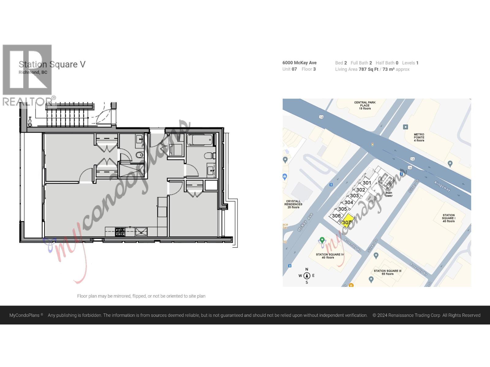 307 6000 Mckay Avenue, Burnaby, British Columbia  V5H 0K2 - Photo 20 - R3037947