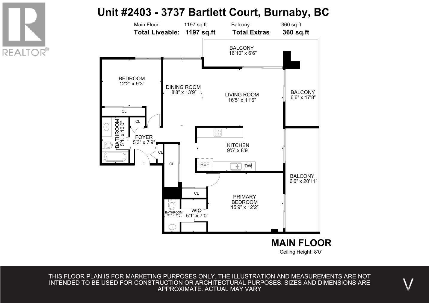 2403 3737 Bartlett Court, Burnaby, British Columbia  V3J 7E3 - Photo 35 - R3040444