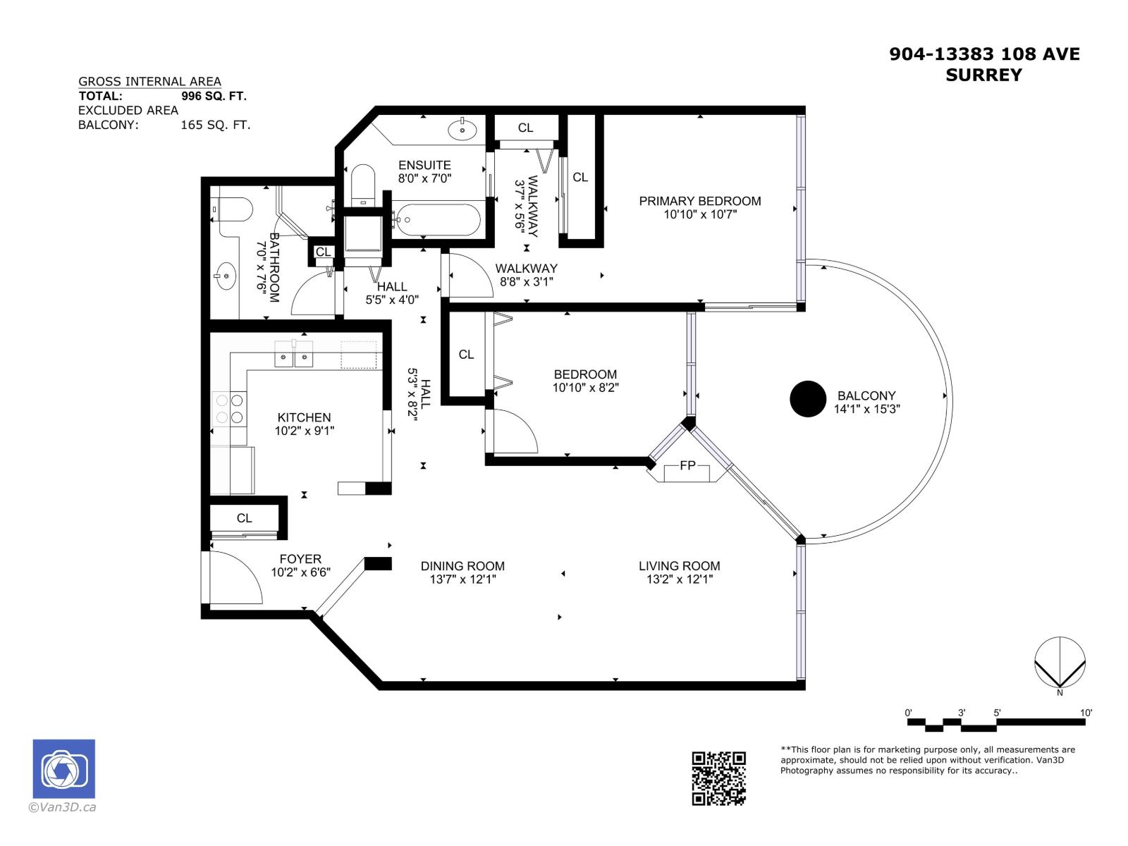 904 13383 108 Avenue, Surrey, British Columbia  V3T 5T6 - Photo 24 - R3059342