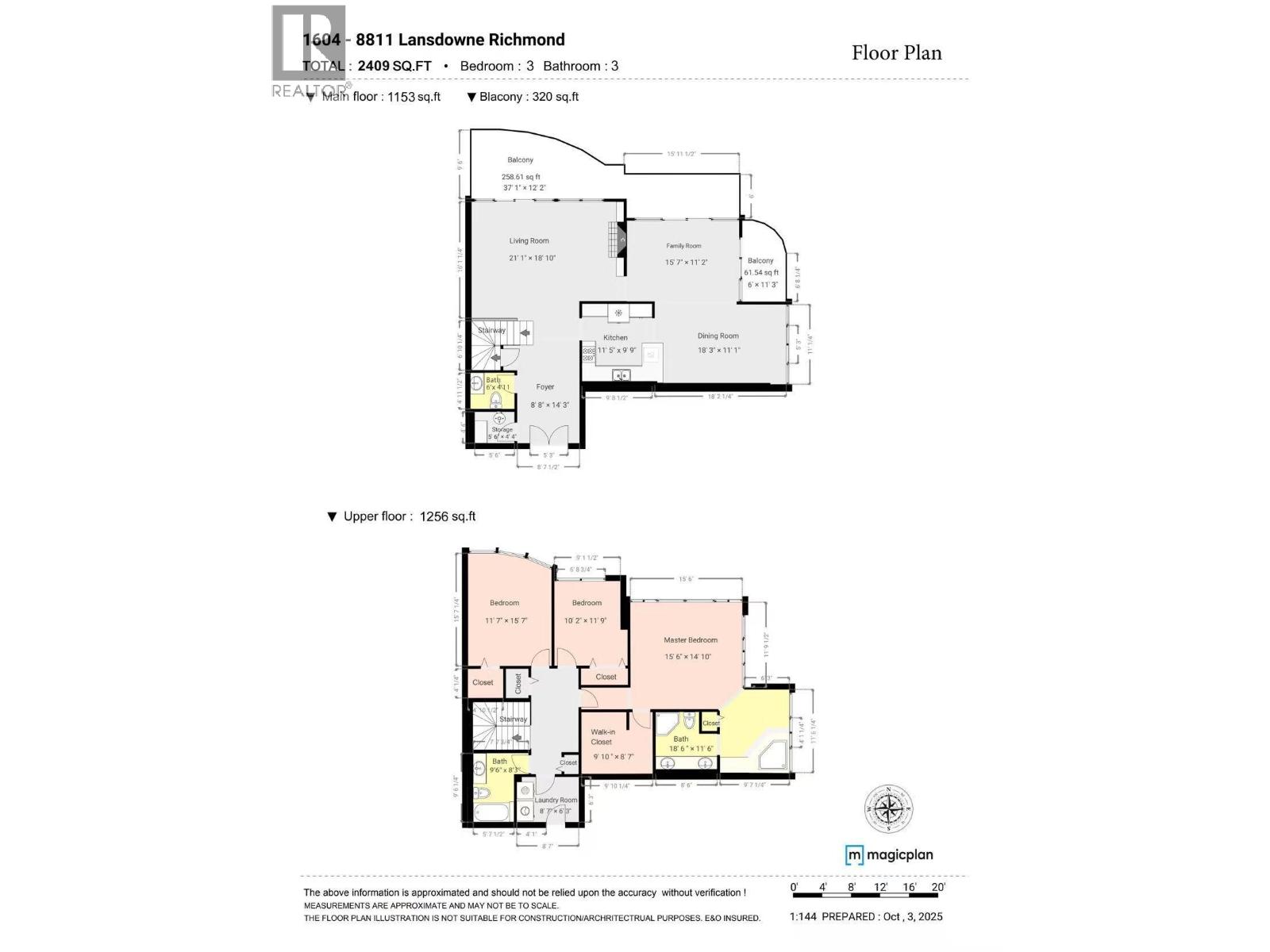 Ph1604 8811 Lansdowne Road, Richmond, British Columbia  V6X 3T4 - Photo 1 - R3050404