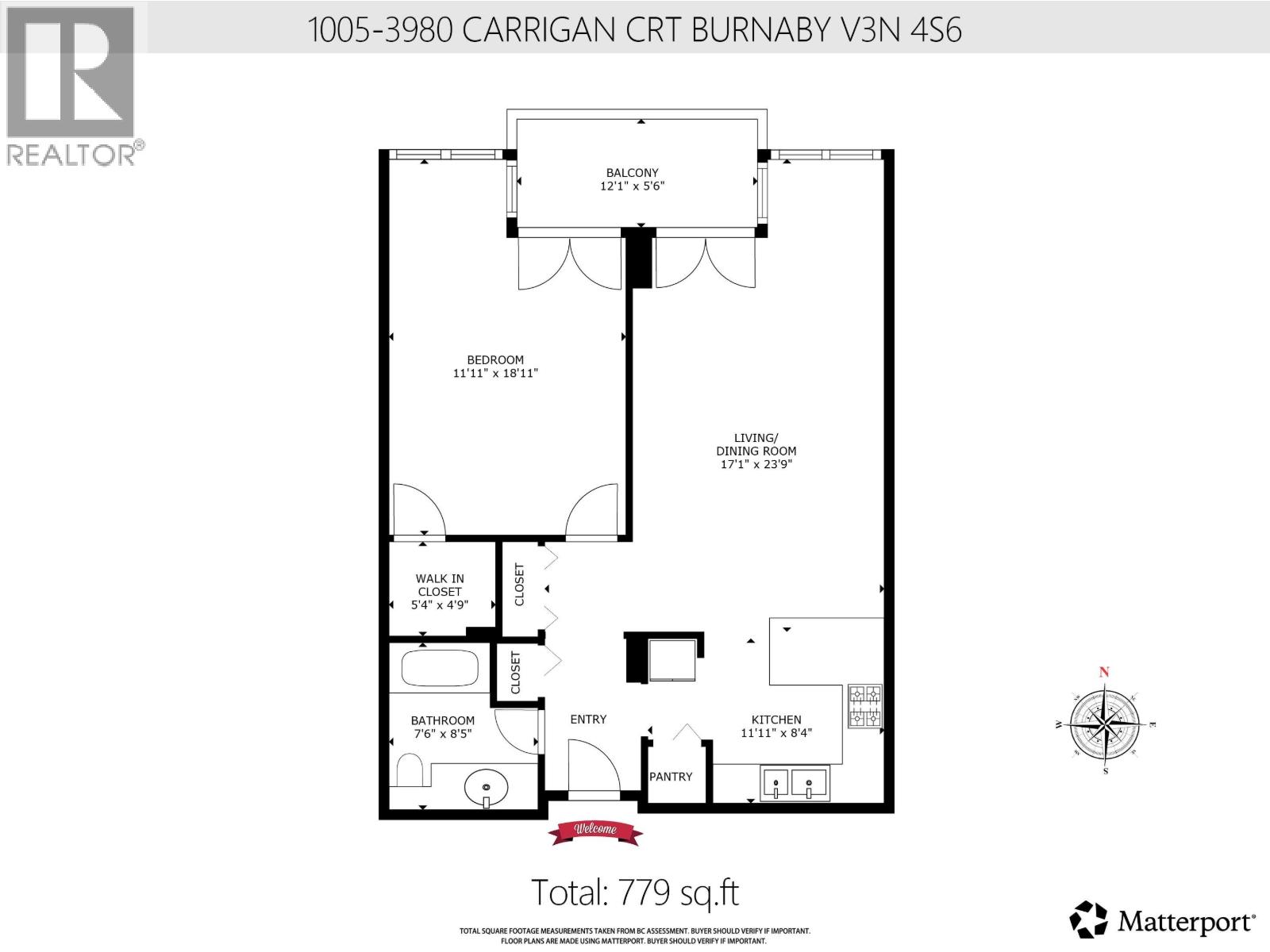 1005 3980 Carrigan Court, Burnaby, British Columbia  V3N 4S6 - Photo 28 - R3058271