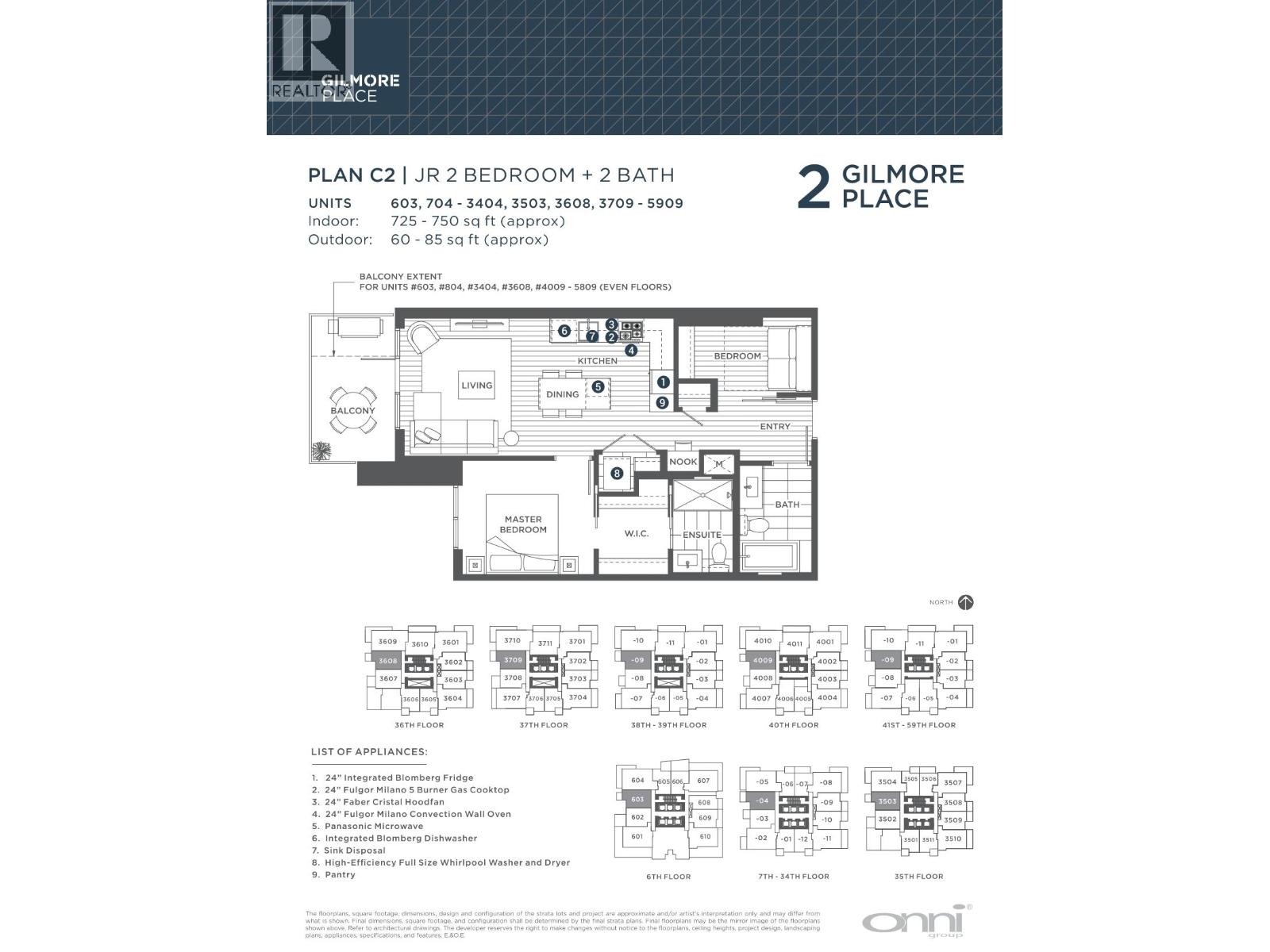2304 2108 Gilmore Avenue, Burnaby, British Columbia  V5C 0N8 - Photo 2 - R3052197