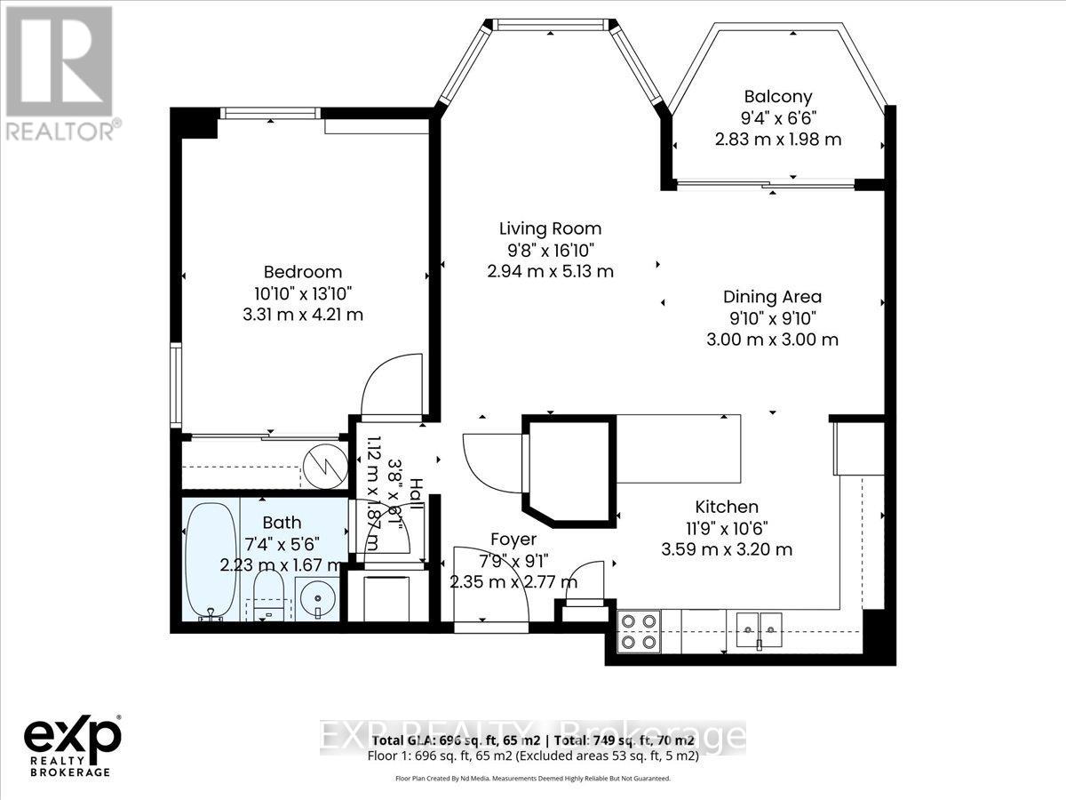 704 - 600 Talbot Street, London East, Ontario  N6A 5L9 - Photo 50 - X12471102