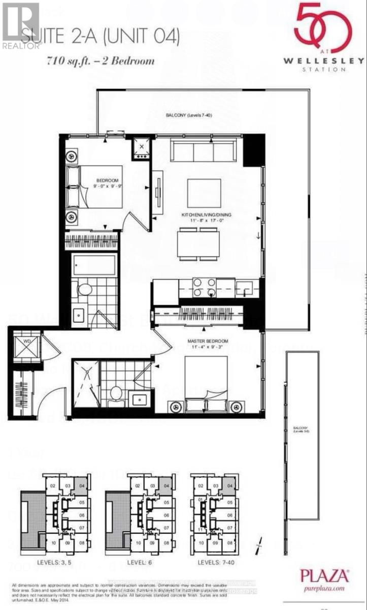 1104 - 50 Wellesley Street E, Toronto, Ontario  M4Y 1G2 - Photo 2 - C12471287
