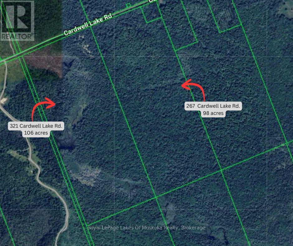 267 & 321 Cardwell Lake Road, Huntsville (Stisted), Ontario  P0B 1M0 - Photo 1 - X12471427