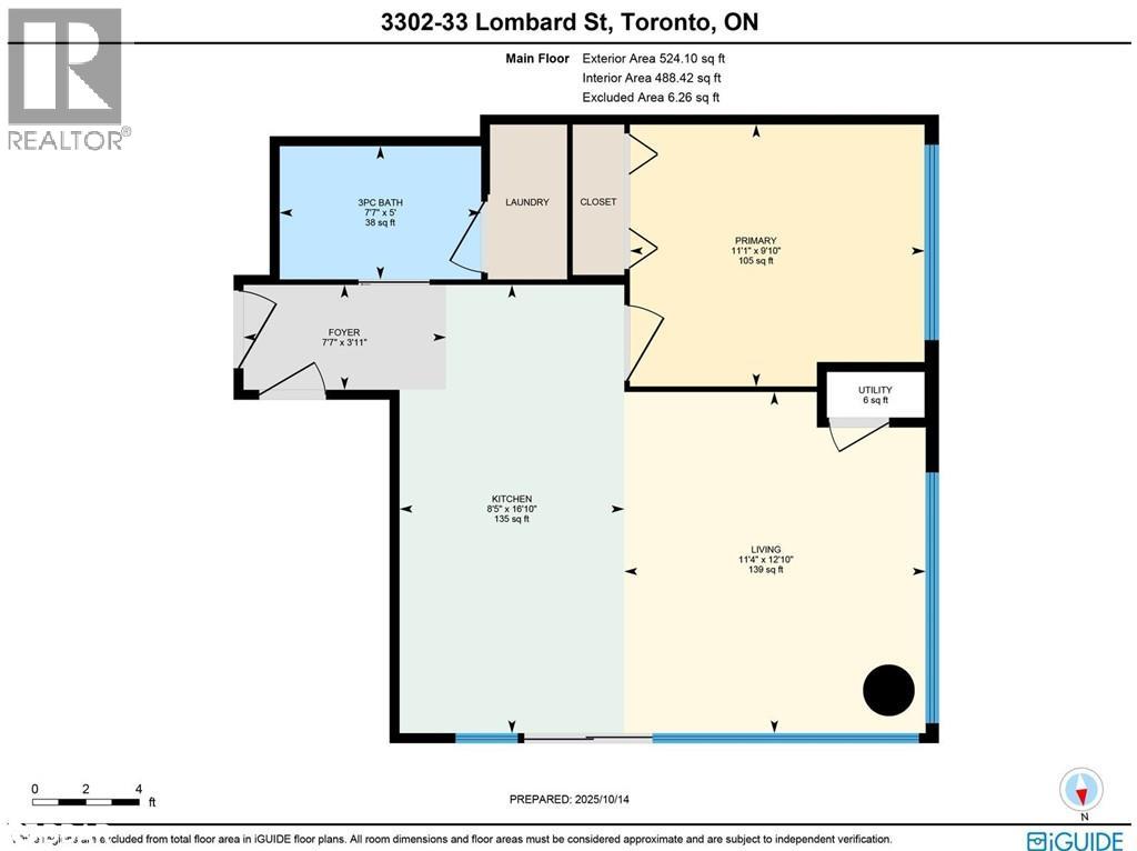 33 Lombard Street Unit# 3302, Toronto, Ontario  M5C 3H8 - Photo 13 - 40780182