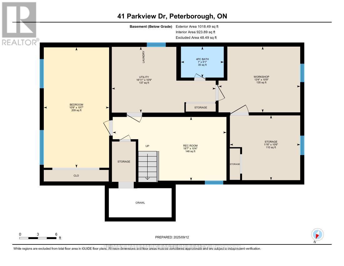41 Parkview Drive, Peterborough (Northcrest Ward 5), Ontario  K9H 5M5 - Photo 47 - X12471576