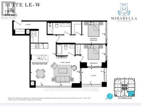 3306 - 1928 Lake Shore Boulevard W, Toronto, Ontario  M6S 0B1 - Photo 12 - W12471494