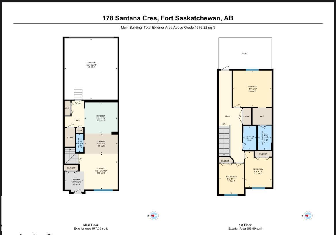 178 Santana Cr, Fort Saskatchewan, Alberta  T8L 0T4 - Photo 52 - E4461394