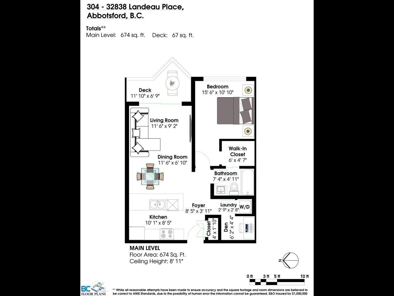 304 32838 Landeau Place, Abbotsford, British Columbia  V2S 0M6 - Photo 21 - R3060053