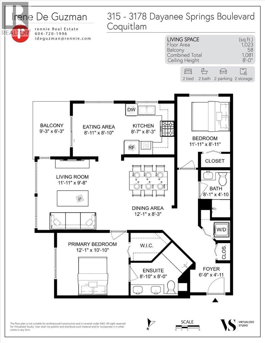 315 3178 Dayanee Springs Boulevard, Coquitlam, British Columbia  V3E 0B9 - Photo 27 - R3060075