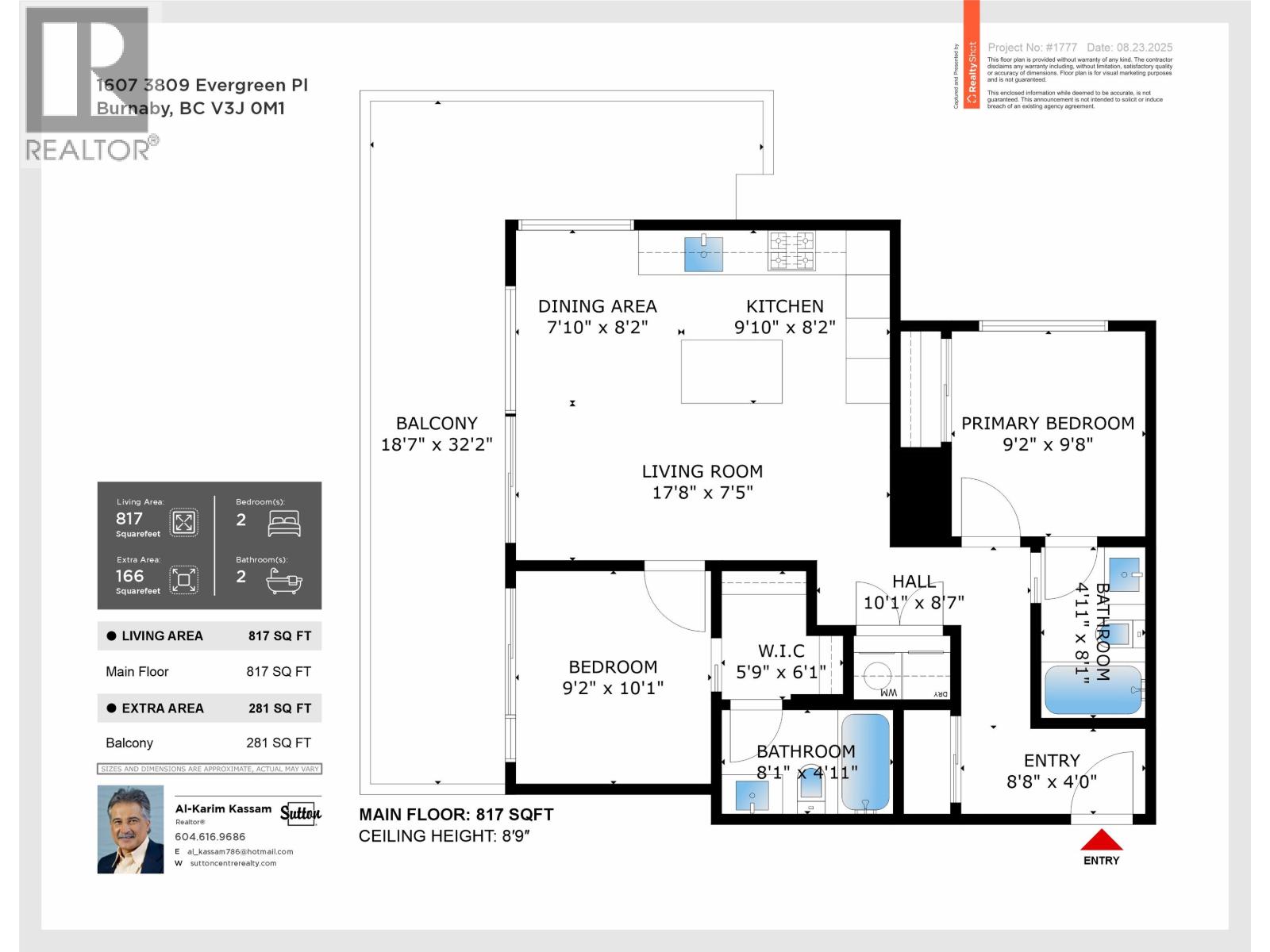 1607 3809 Evergreen Place, Burnaby, British Columbia  V3J 0M1 - Photo 38 - R3054595