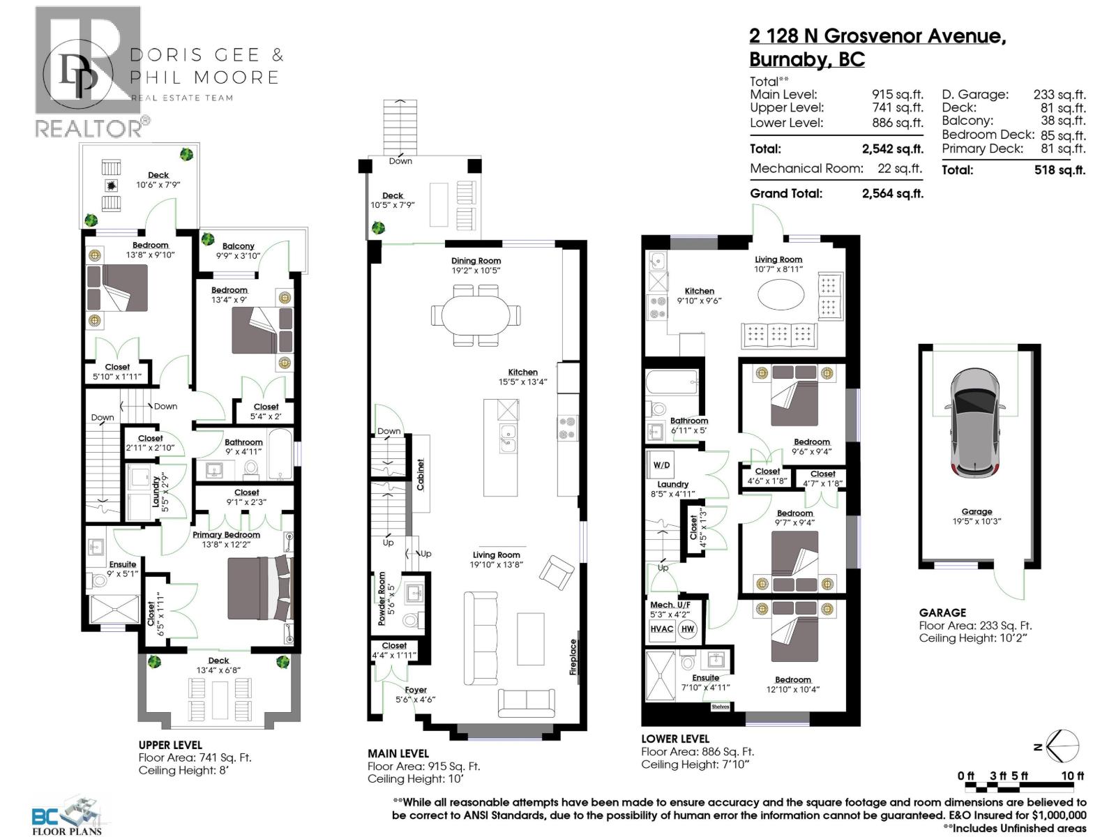 2 128 N Grosvenor Avenue, Burnaby, British Columbia  V5B 1J2 - Photo 4 - R3053196