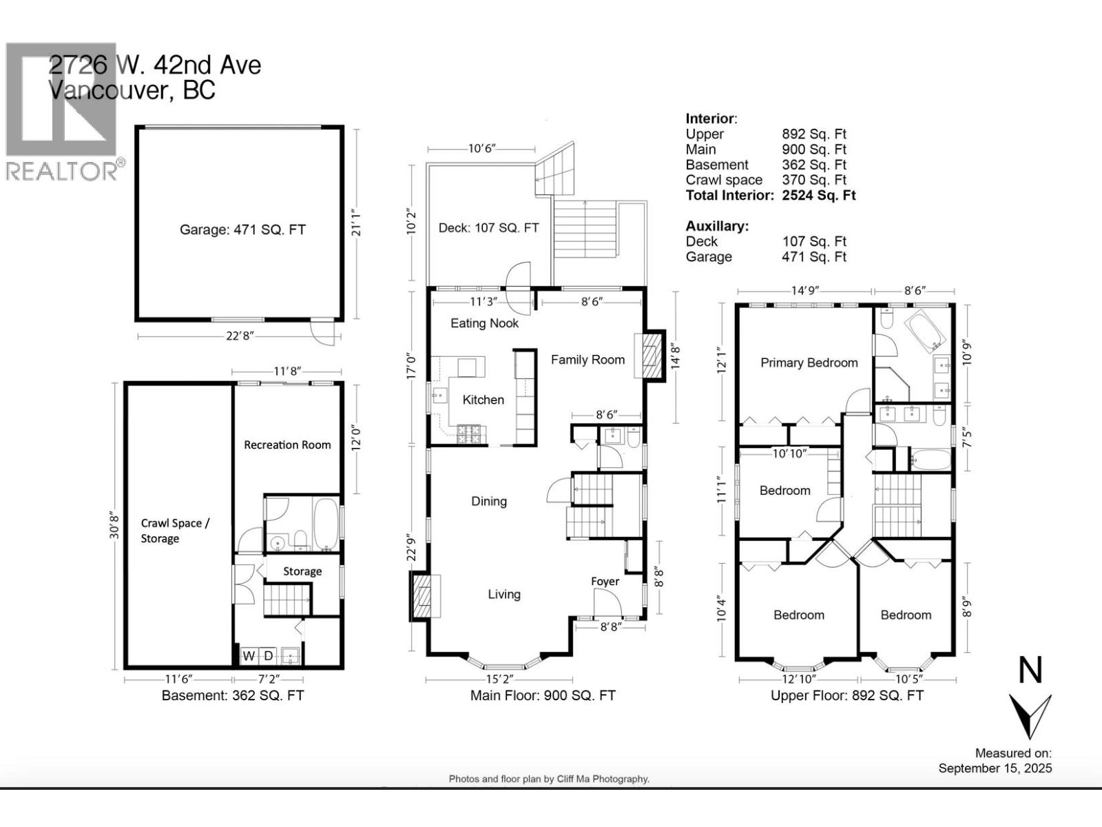 2726 W 42nd Avenue, Vancouver, British Columbia  V6N 3G5 - Photo 30 - R3060236