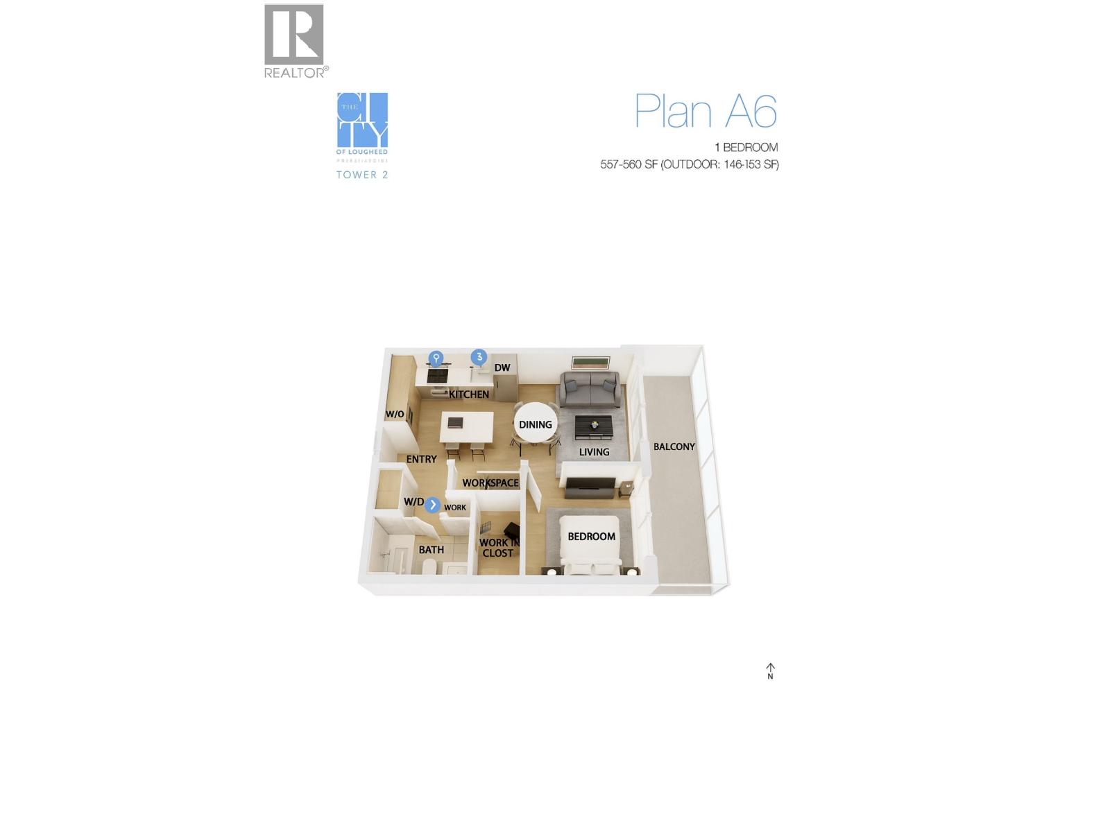 1403 3833 Evergreen Place, Burnaby, British Columbia  V3J 0M2 - Photo 17 - R3059489