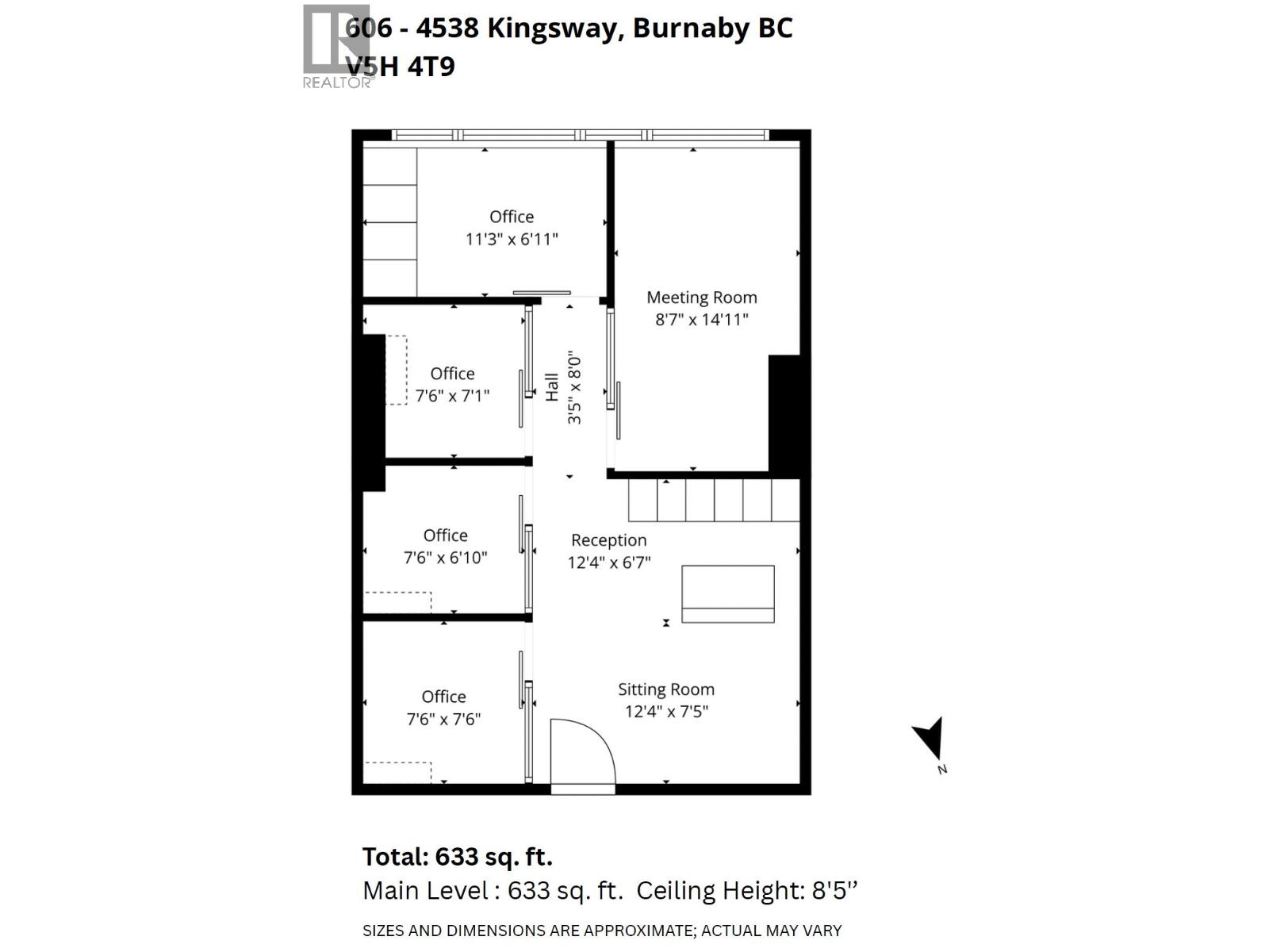 606 4538 Kingsway, Burnaby, British Columbia  V5H 4T9 - Photo 16 - C8073088