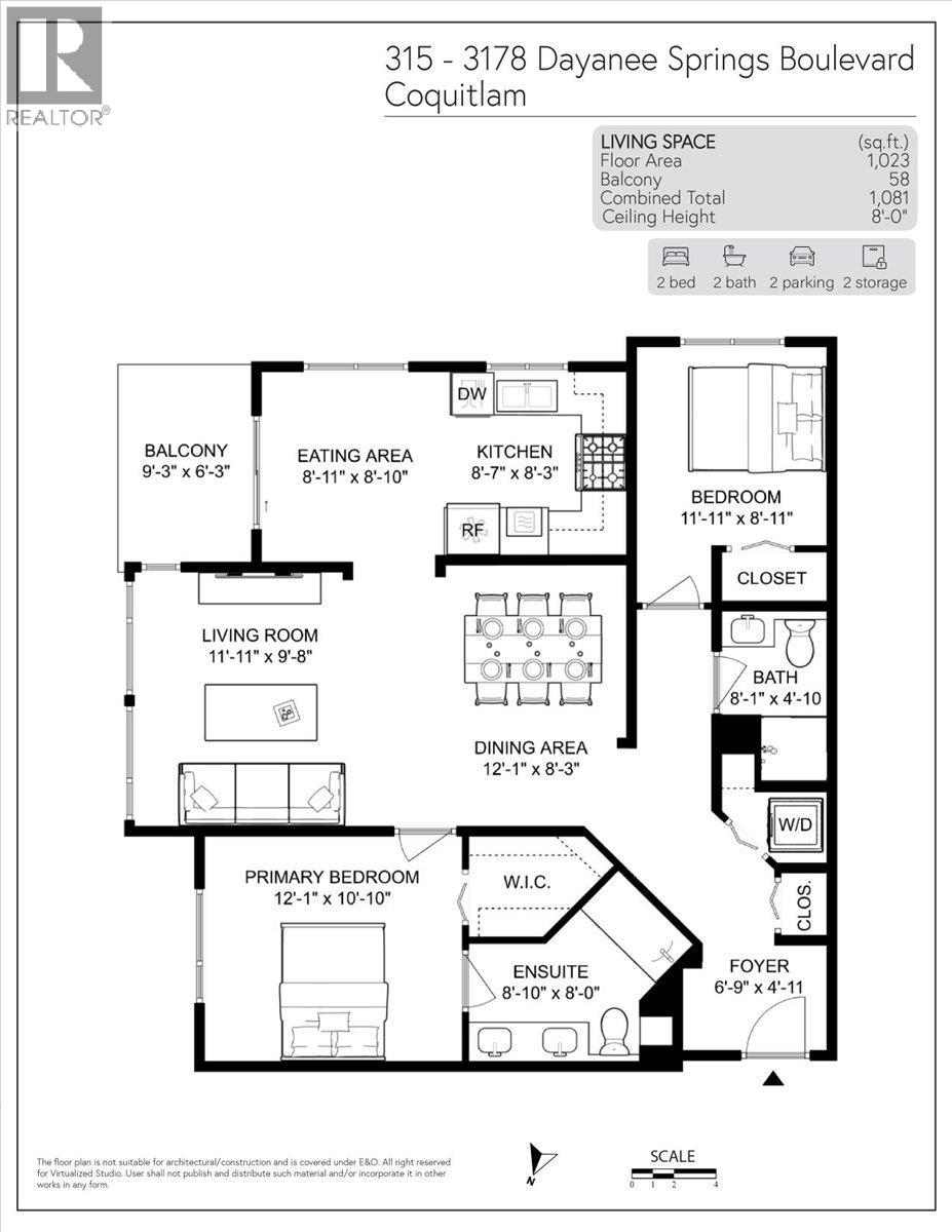 315 3178 Dayanee Springs Boulevard, Coquitlam, British Columbia  V3E 0B9 - Photo 2 - R3060075