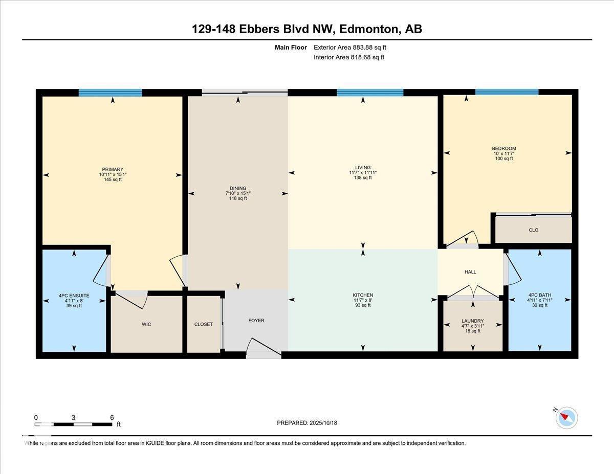 #129 148 Ebbers Bv Nw, Edmonton, Alberta  T5Y 4A4 - Photo 30 - E4462910