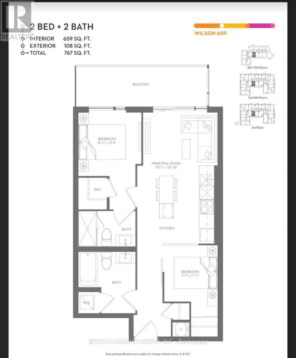 617 - 8 Tippett Road, Toronto, Ontario  M3H 0E7 - Photo 5 - C12473808
