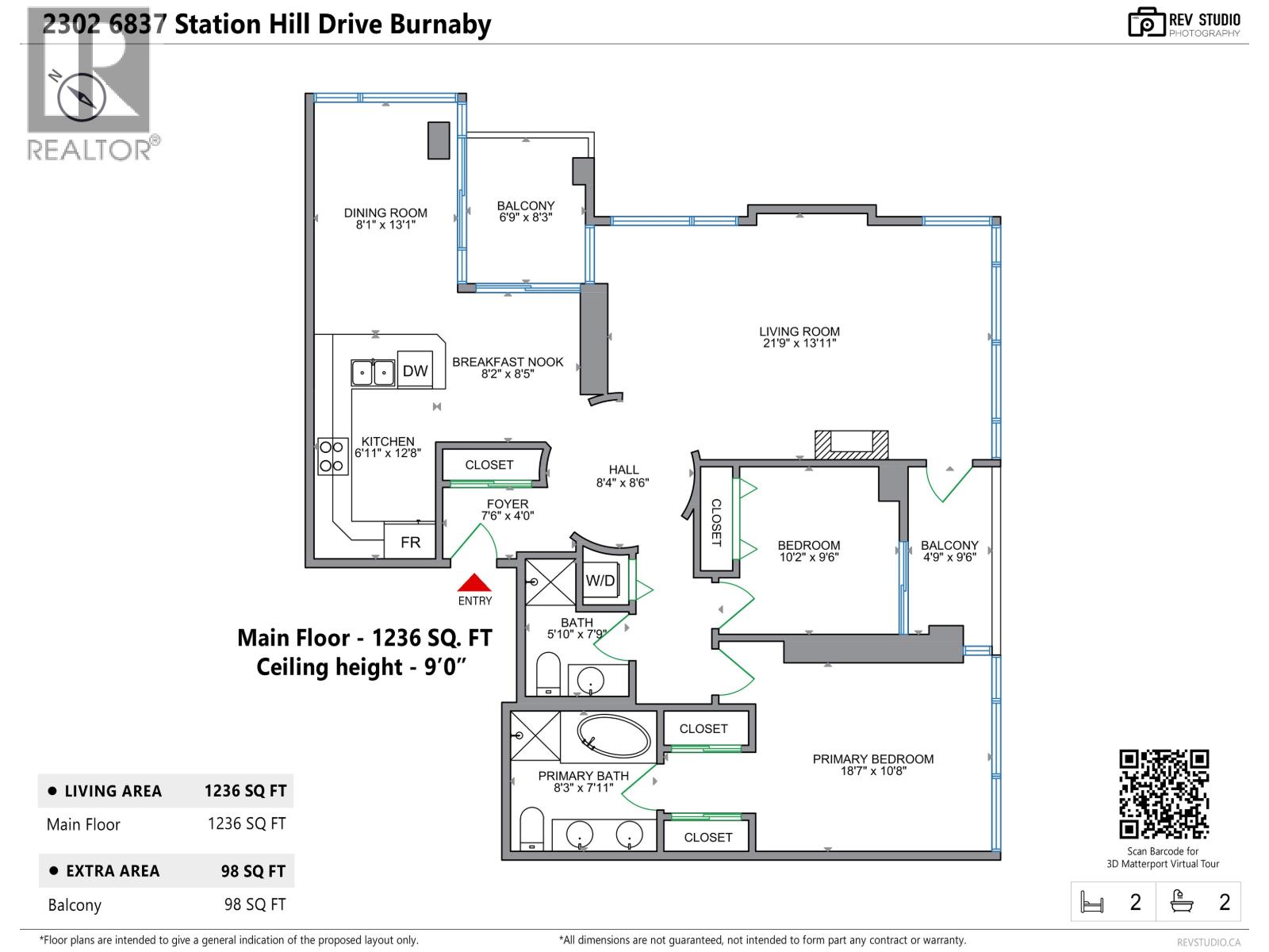 2302 6837 Station Hill Drive, Burnaby, British Columbia  V3N 5B7 - Photo 33 - R3060417