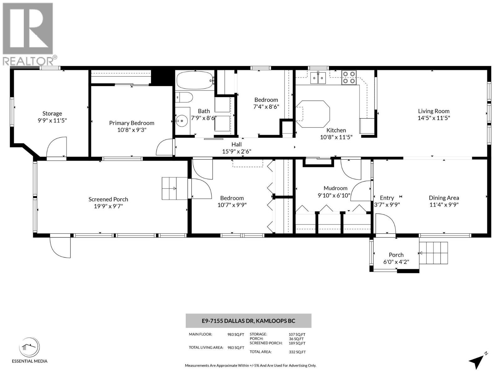 7155 Dallas Drive Unit# E9, Kamloops, British Columbia  V2C 4T1 - Photo 22 - 10366423
