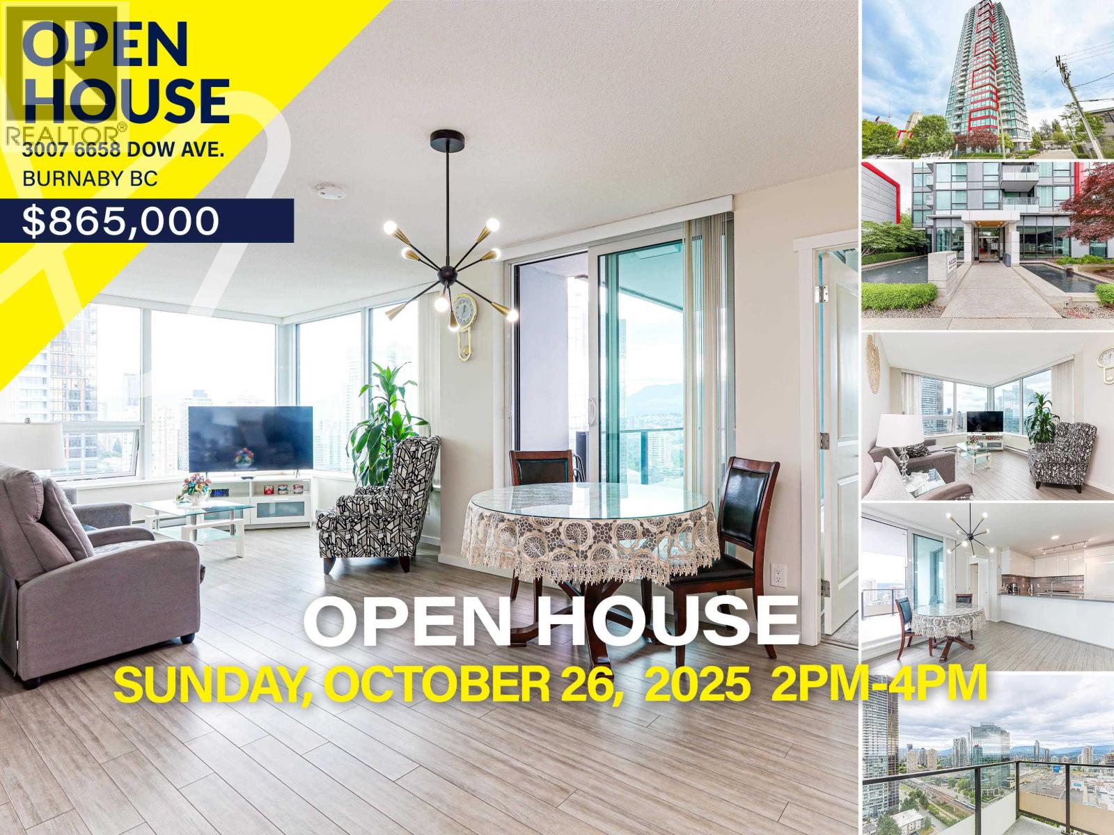 3007 6658 Dow Avenue, Burnaby, British Columbia  V5H 0C7 - Photo 1 - R3018620