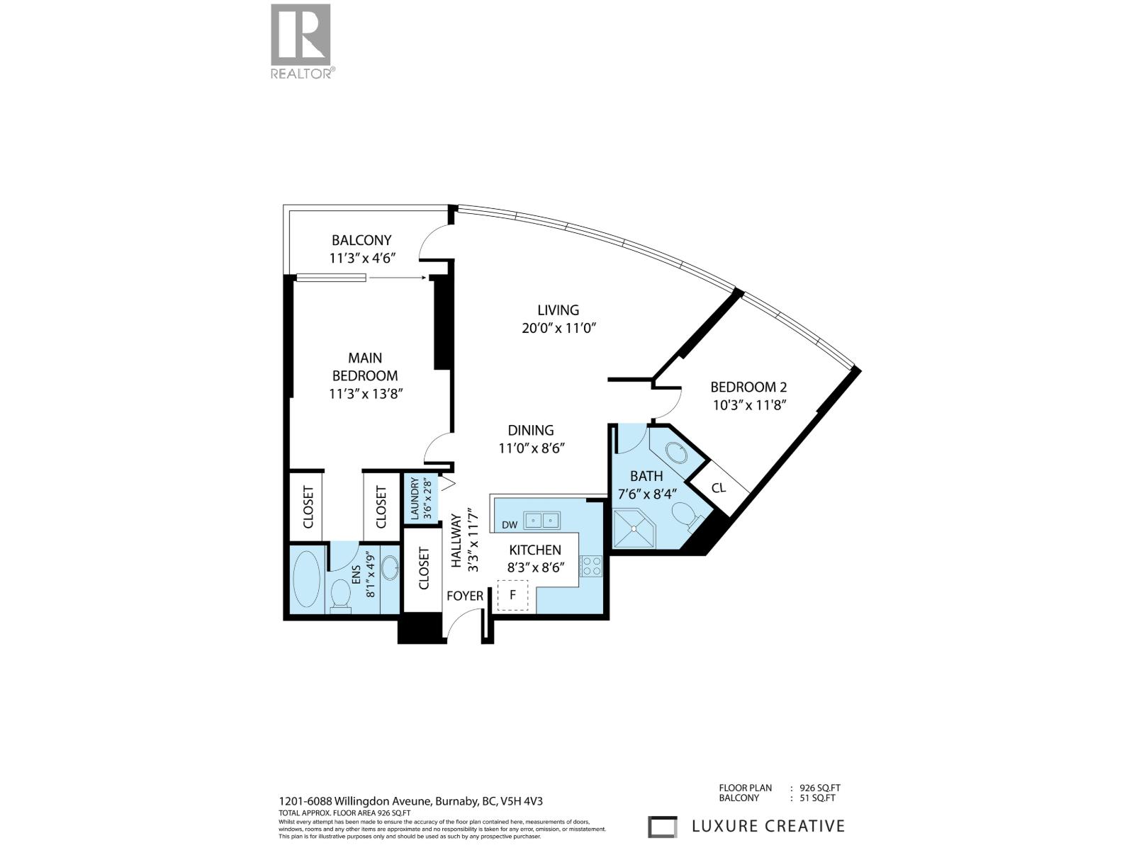 1201 6088 Willingdon Avenue, Burnaby, British Columbia  V5H 4V2 - Photo 37 - R3060711