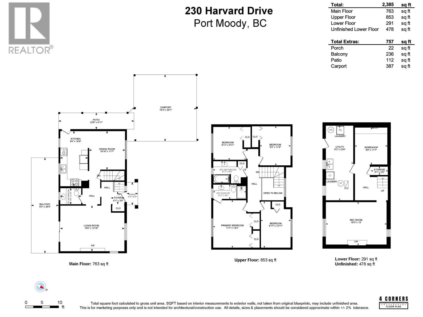 230 Harvard Drive, Port Moody, British Columbia  V3H 1S8 - Photo 28 - R3038660