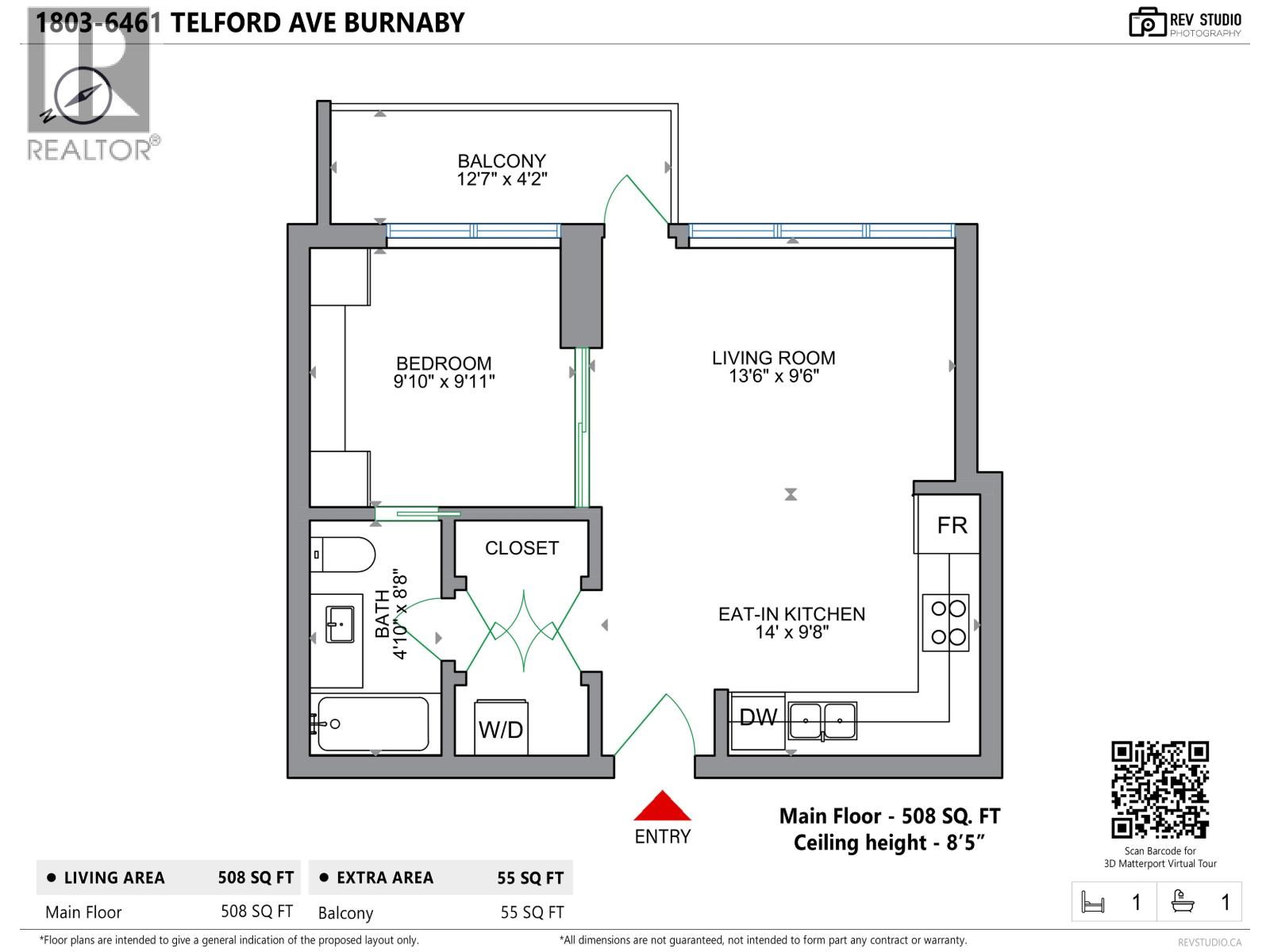1803 6461 Telford Avenue, Burnaby, British Columbia  V5H 0B7 - Photo 26 - R3060740