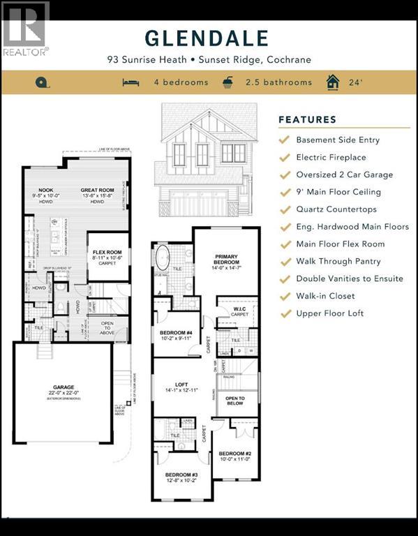 93 Sunrise Heath, Cochrane, Alberta  T4C 3C5 - Photo 3 - A2214762