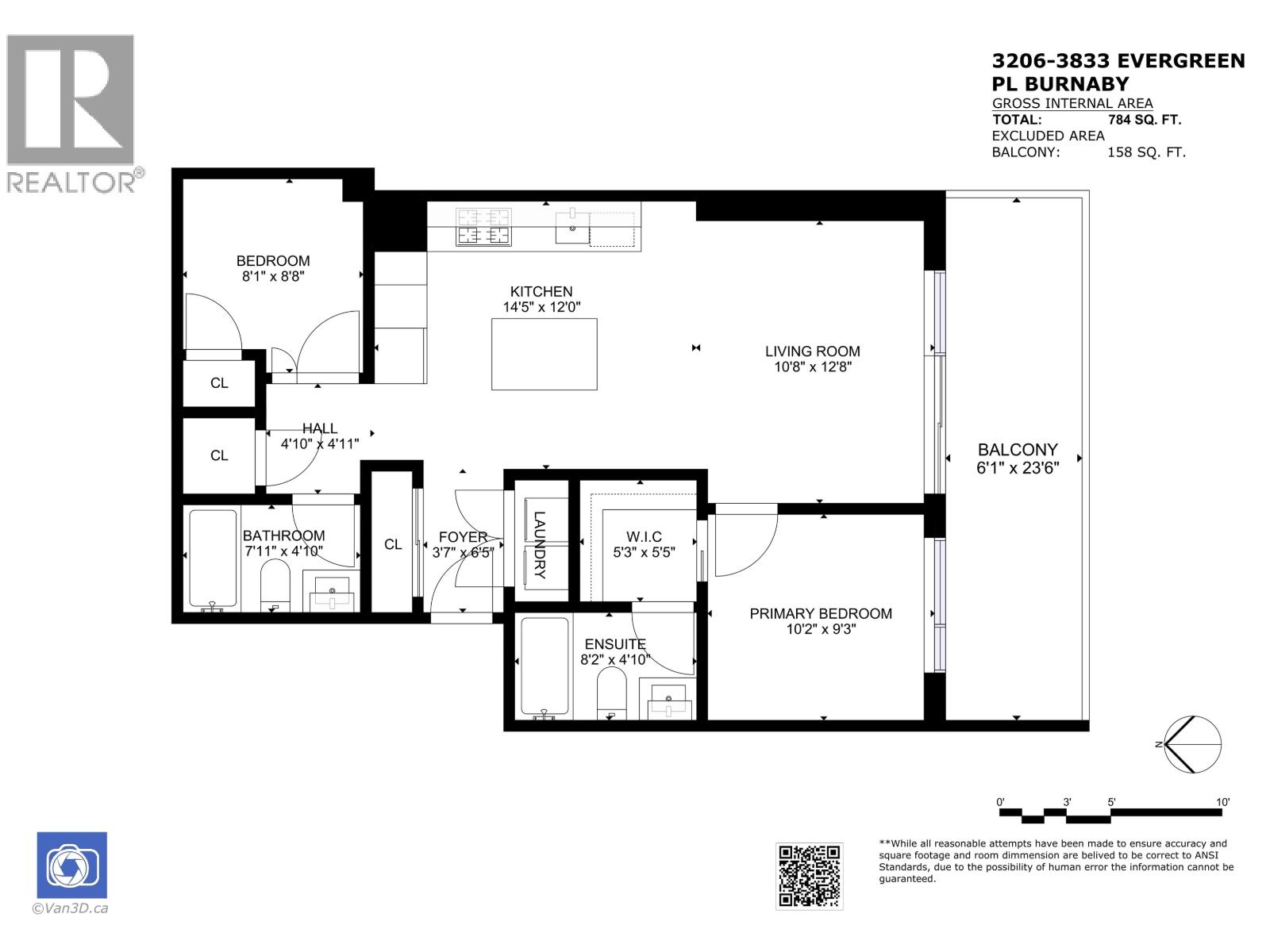 3206 3833 Evergreen Place, Burnaby, British Columbia  V3J 0M2 - Photo 34 - R3060017