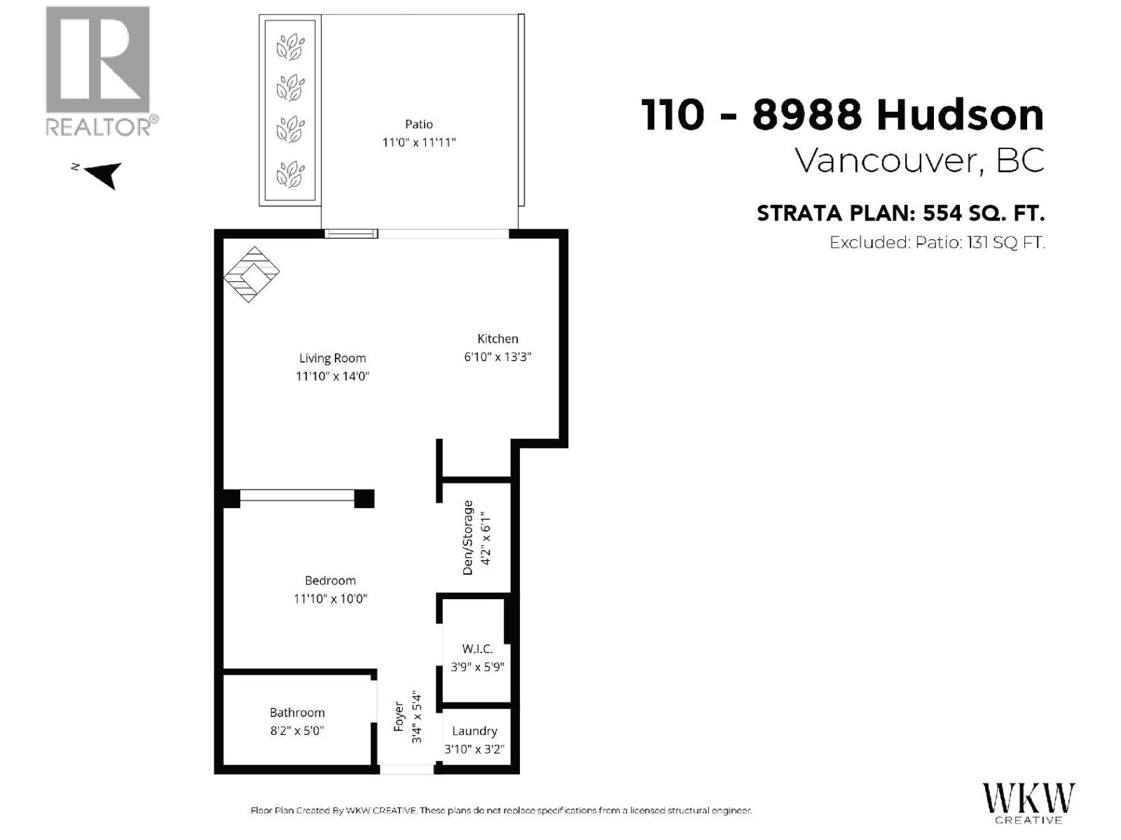 110 8988 Hudson Street, Vancouver, British Columbia  V6P 6Z1 - Photo 27 - R3060121