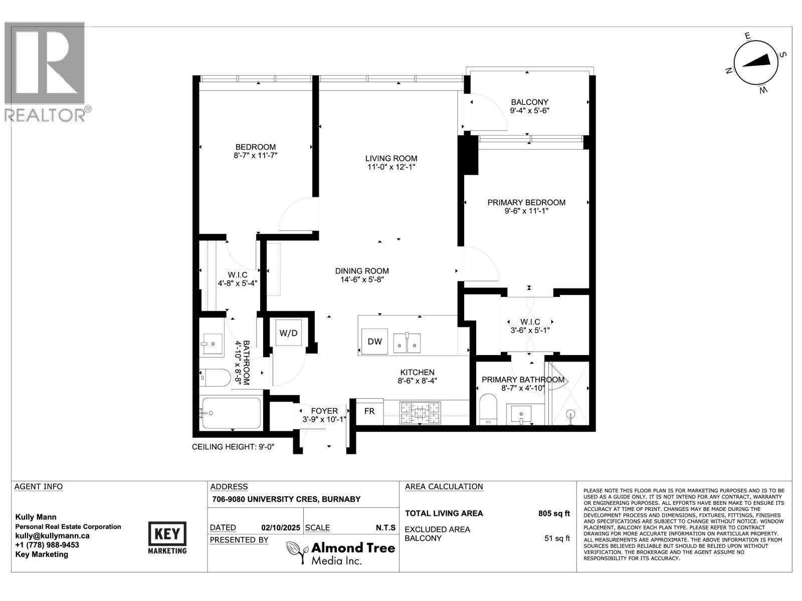 706 9080 University Crescent, Burnaby, British Columbia  V5A 0B7 - Photo 24 - R3060441