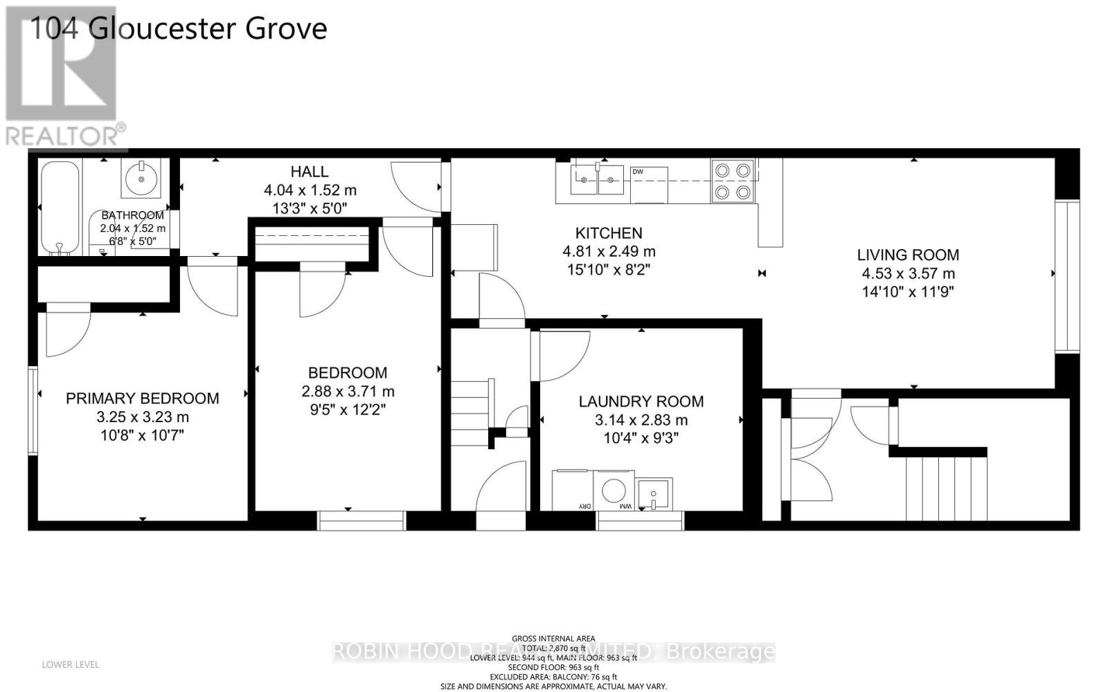 Ph1 - 104 Gloucester Grove, Toronto, Ontario  M6C 2A8 - Photo 4 - C12475155