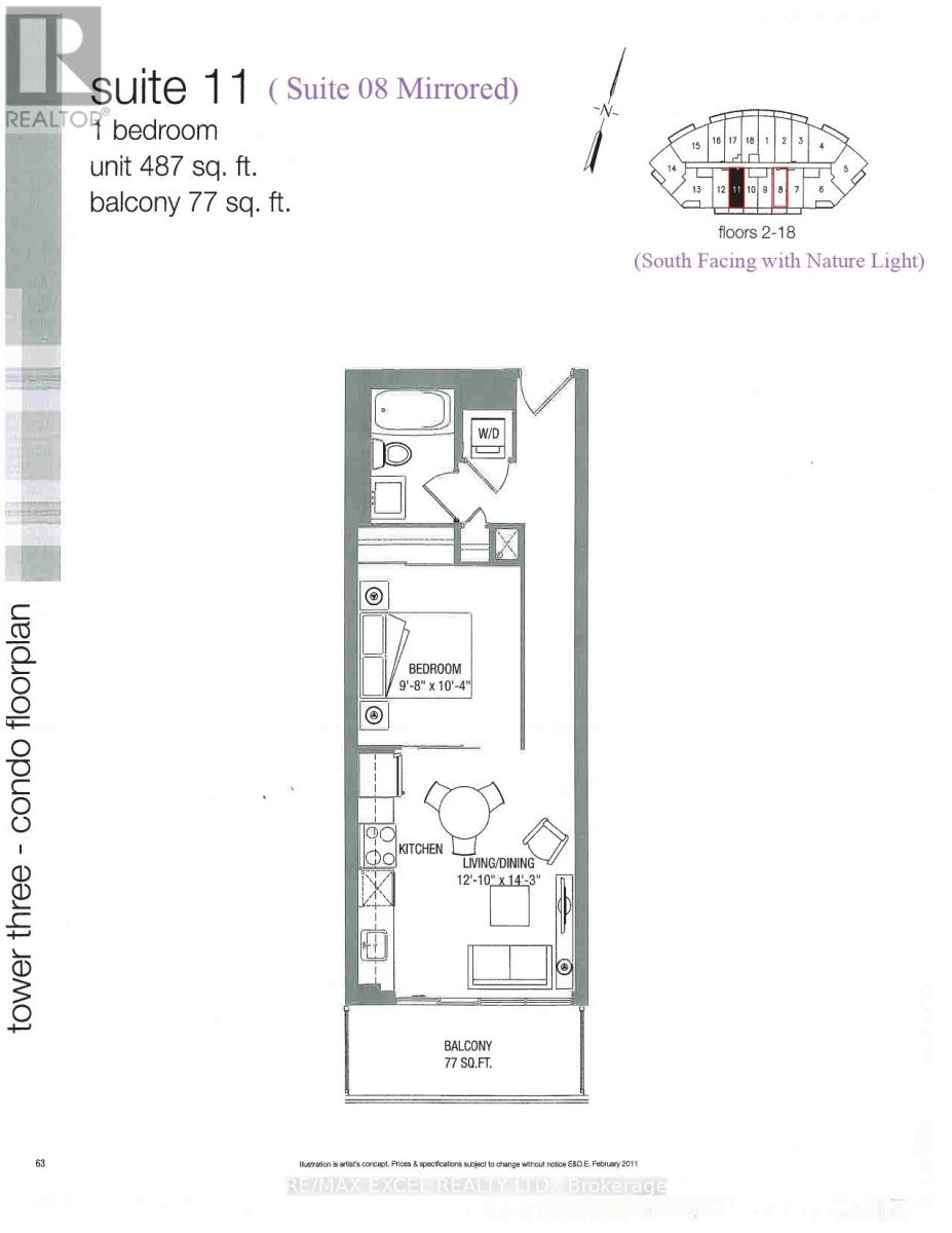 711 - 160 Vanderhoof Avenue, Toronto, Ontario  M4G 0B7 - Photo 15 - C12475269