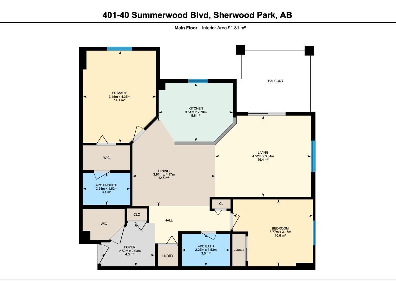 #401 40 Summerwood Bv, Sherwood Park, Alberta  T8H 0C2 - Photo 45 - E4463025