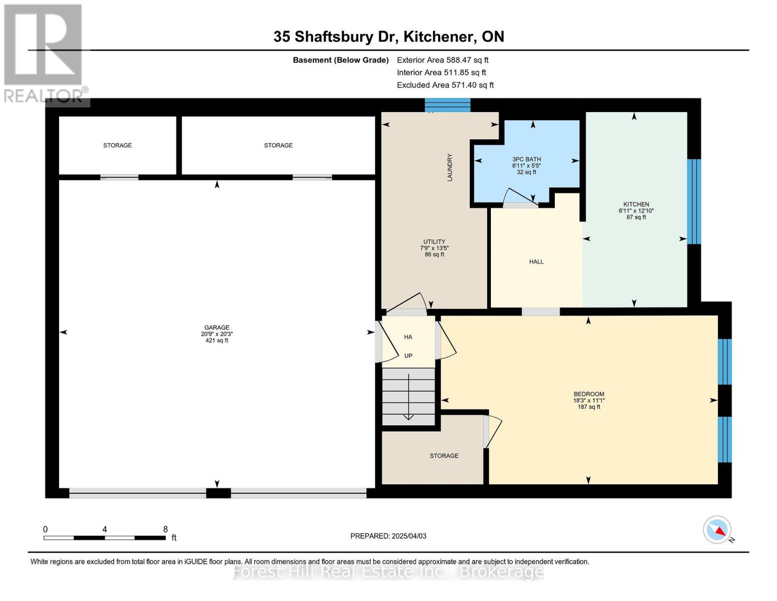 35 Shaftsbury Drive, Kitchener, Ontario  N2A 1N4 - Photo 39 - X12475532