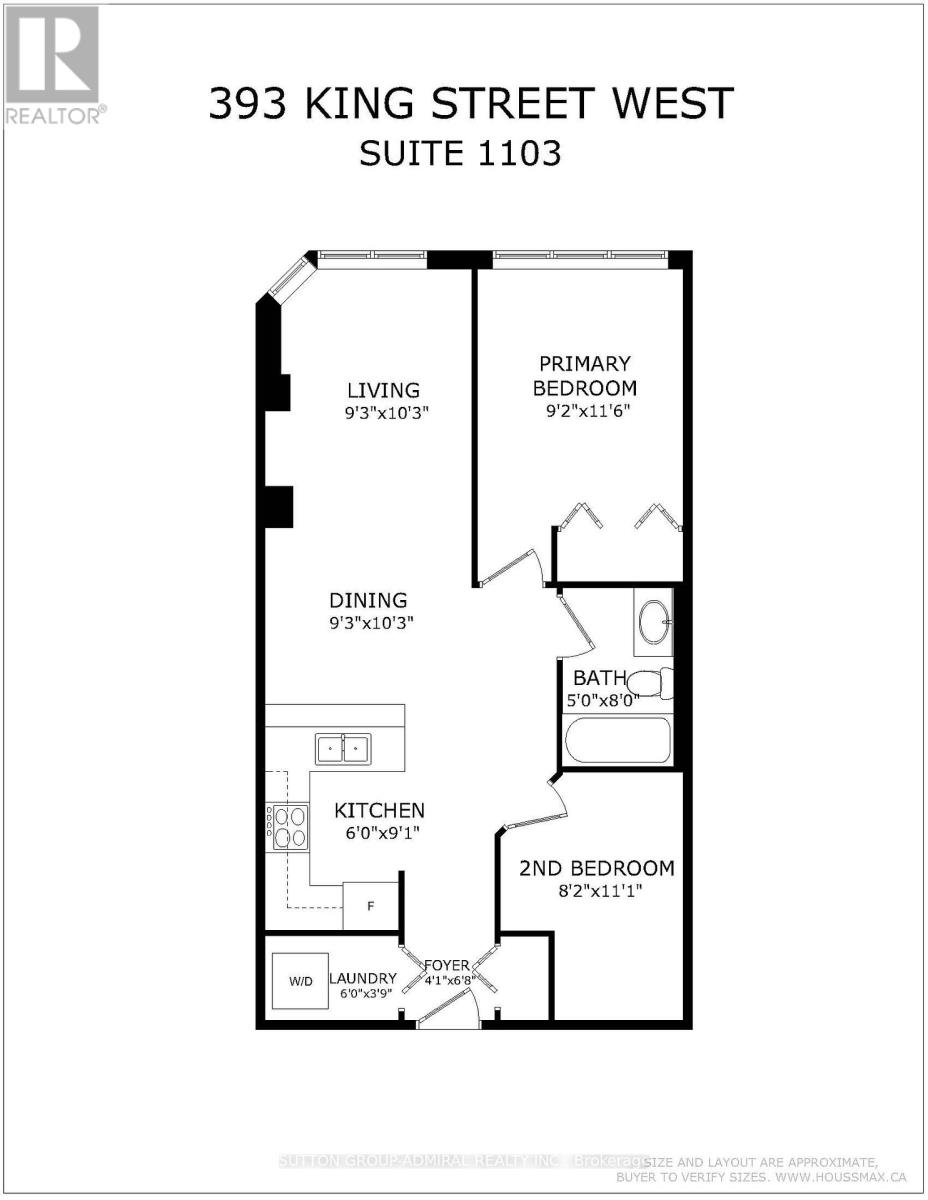 1103 - 393 King Street W, Toronto, Ontario  M5V 3G8 - Photo 24 - C12475339