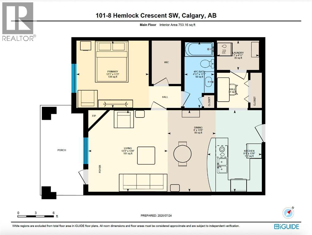 101, 8 Hemlock Crescent Sw, Calgary, Alberta  T3C 2Z1 - Photo 8 - A2264663