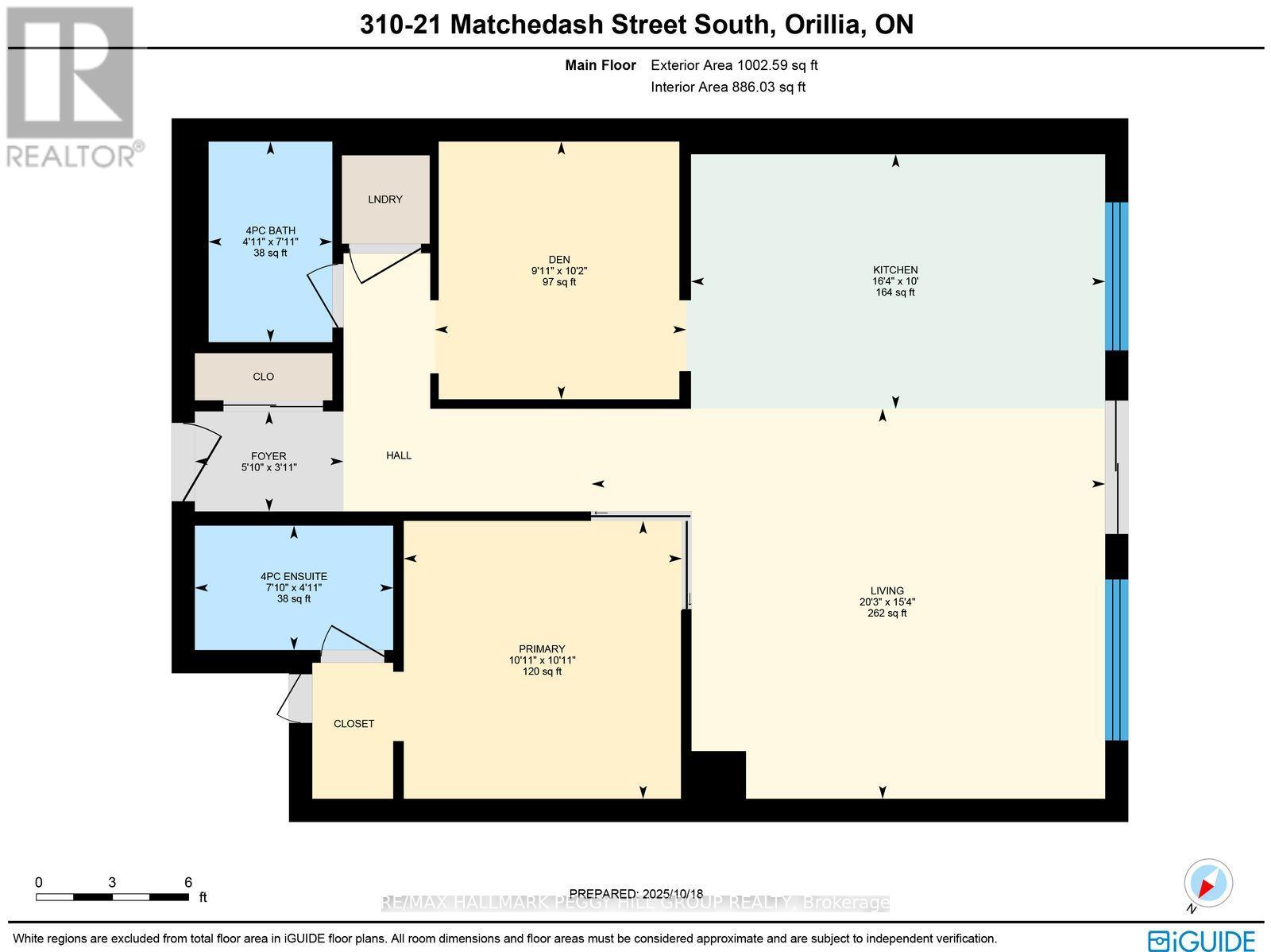 310 - 21 Matchedash Street S, Orillia, Ontario  L3V 4W4 - Photo 18 - S12475958