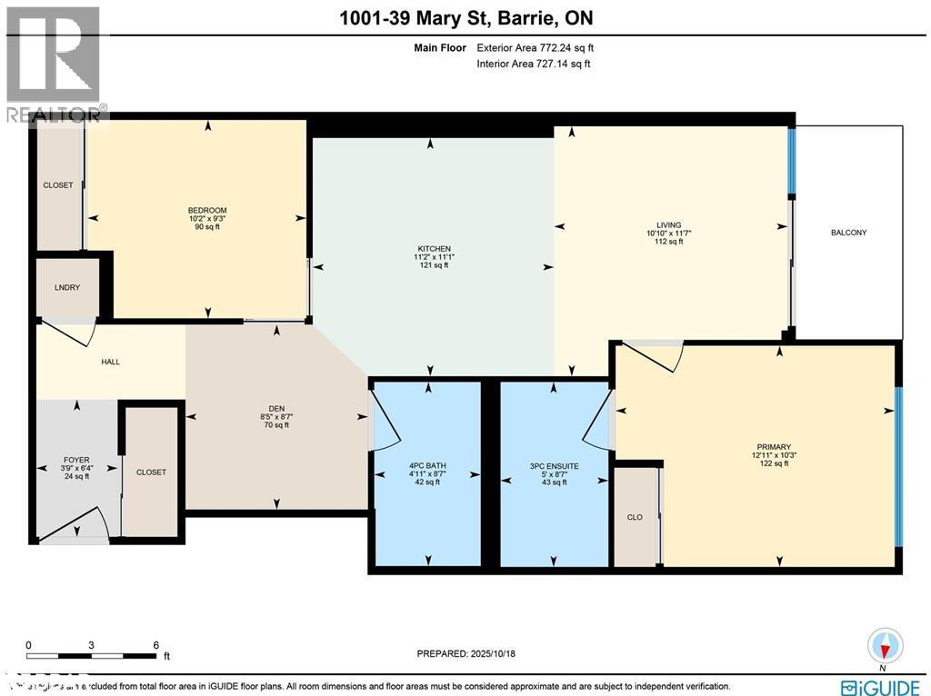 39 Mary Street Unit# 1001, Barrie, Ontario  L4N 1S9 - Photo 12 - 40780664