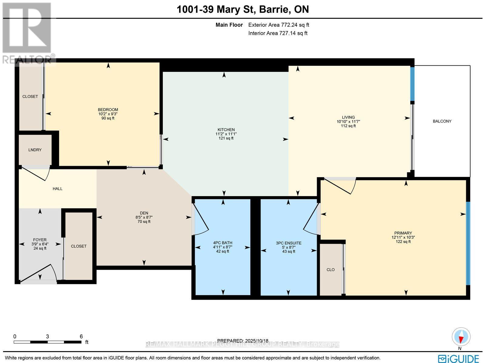 1001 - 39 Mary Street, Barrie, Ontario  L4N 1S9 - Photo 12 - S12476306