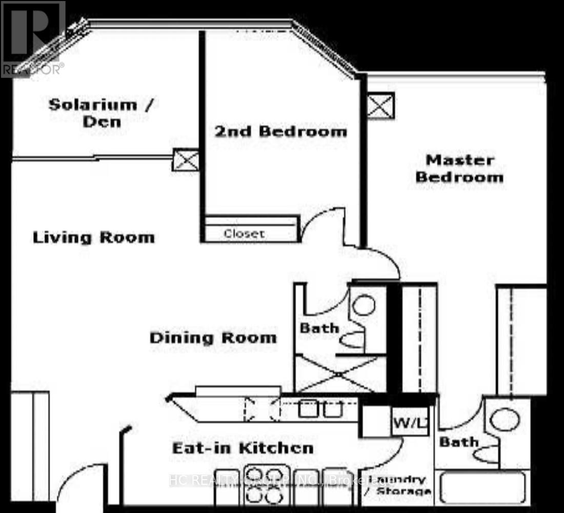 1508 - 3605 Kariya Drive, Mississauga, Ontario  L5B 3J4 - Photo 4 - W12458707