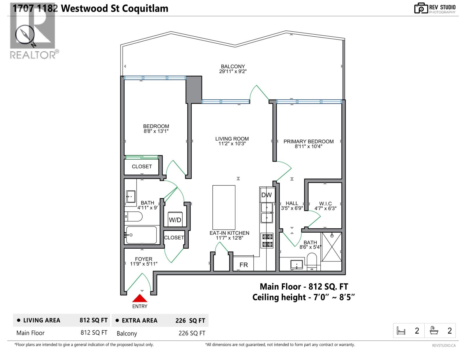 1707 1182 Westwood Street, Coquitlam, British Columbia  V3B 0T9 - Photo 29 - R3060925