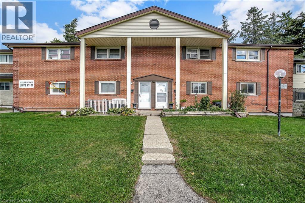162 Jansen Avenue Unit# 25, Kitchener, Ontario  N2A 2L7 - Photo 1 - 40781517